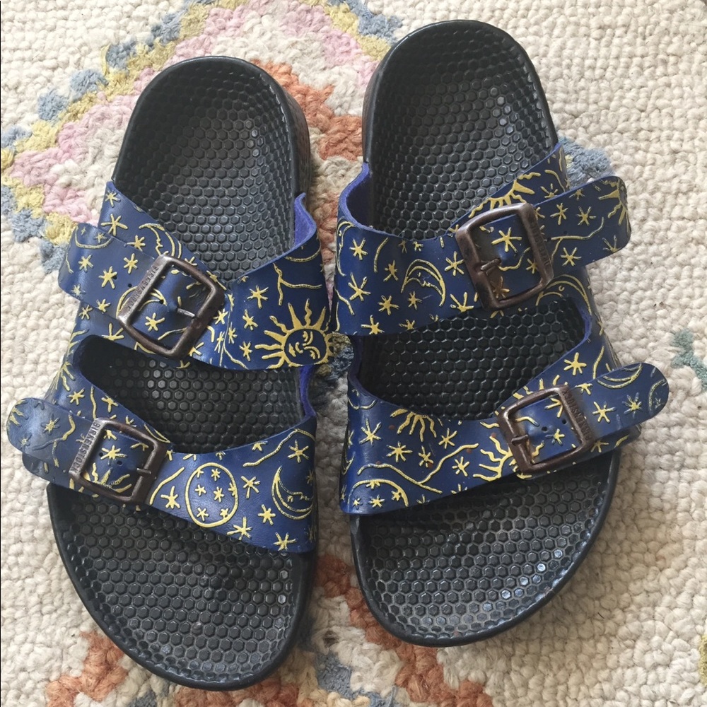 Rare Birkenstock Moon And Stars Sandals
